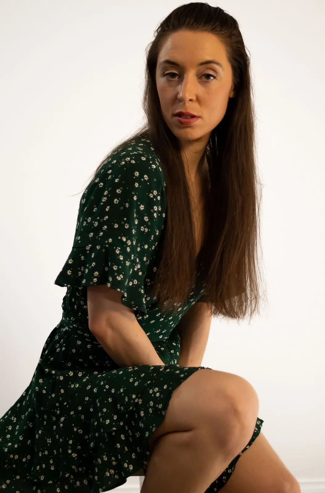 At-home studio portrait